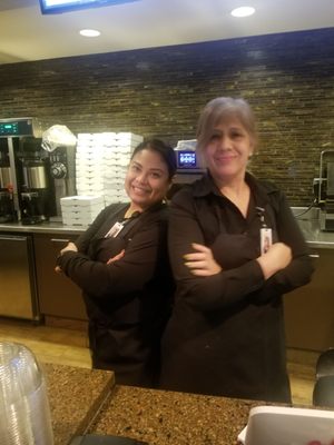 Friendly staff of the cafe!