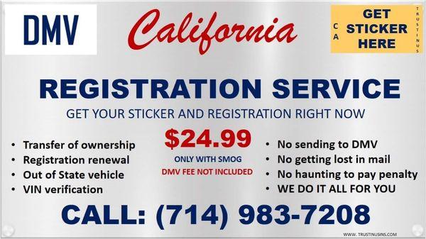 Dmv Registration services