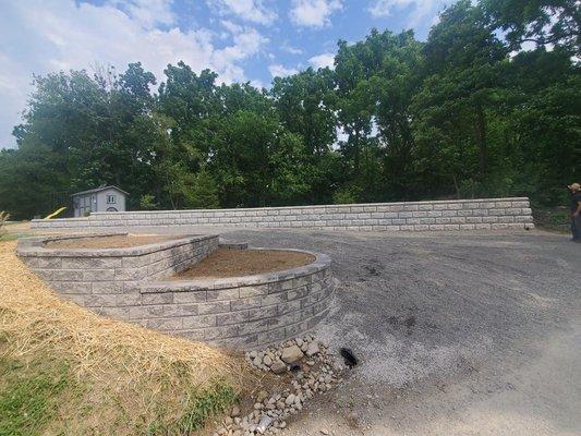 We also specialize in retaining walls and build them both for function and esthetics. These structures are designed to restra...