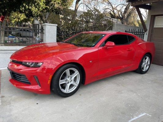 LEO, the auto-magician at MJ Auto Repair, took great care of Celeste and made her look new again.