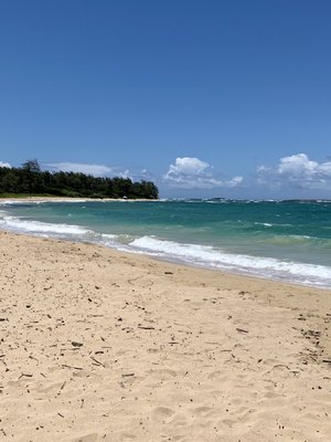 Beach: lots of wind but nice