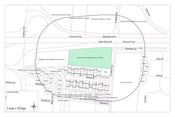 Land Use Map Example