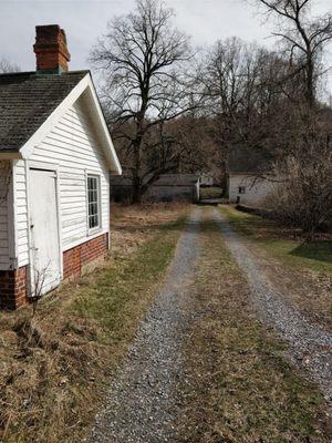 Looking towards horse barn