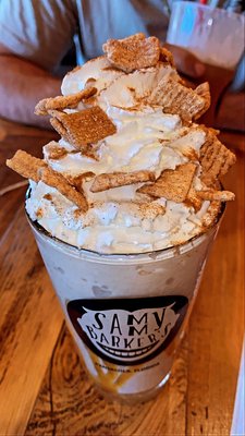 Cinnamon Toast Crunch milkshake