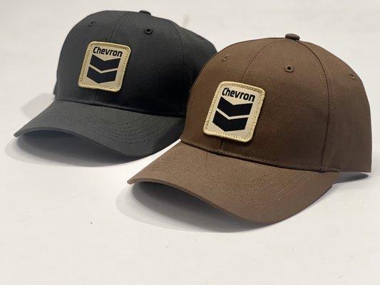 Chevron woven Patch Sewn to a Richardson 112 hat