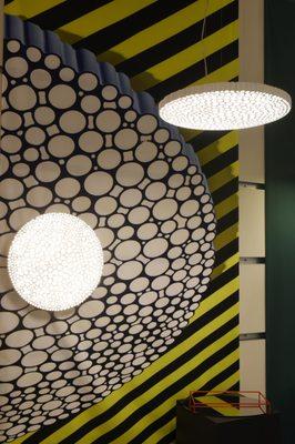 Artemide Flagship Store - Soho-  New York - Calipso lamps