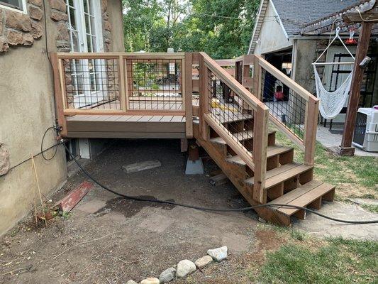 Cottage Deck After