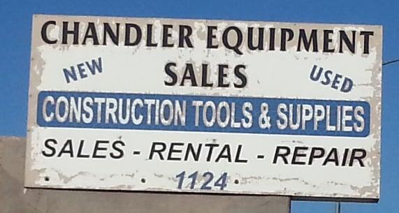 Chandler Equipment Sales