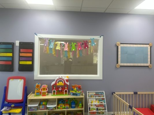 Our Toddler Classroom - full of fun and age-appropriate toys