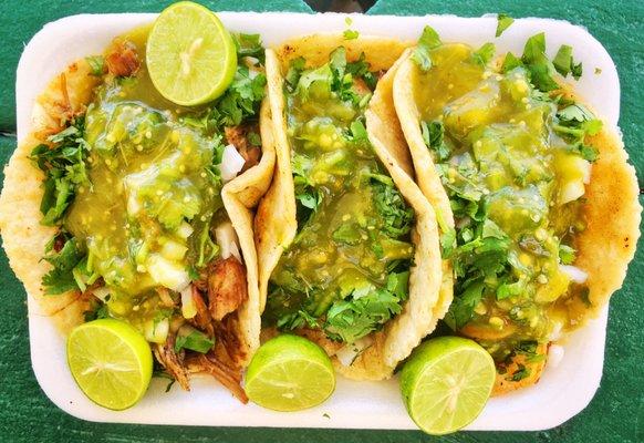 Left: Carnitas Right 2: Shrimp