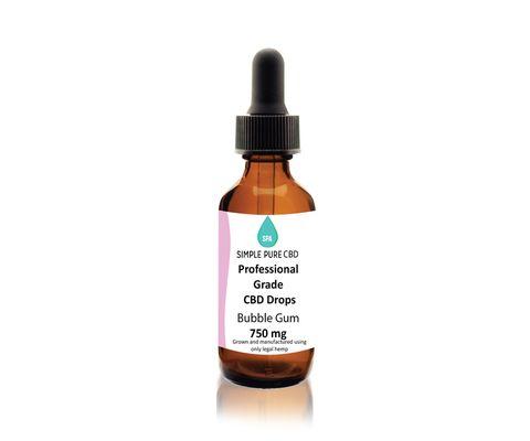 Our 750 MG CBD oil tincture is know to help pain, sleep, anxiety, stress, & more