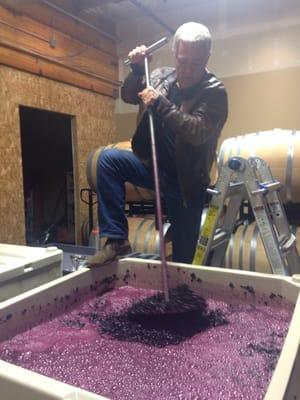 Jim Garner, owner and winemaker at ICON CELLARS.