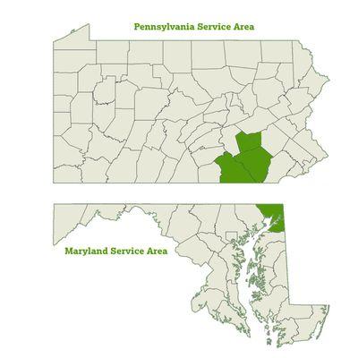 We are located in Lancaster County, PA and provide services to customers in the SE Pennsylvania & NE Maryland area.