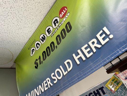 Powerball winner sold at the lucky store!