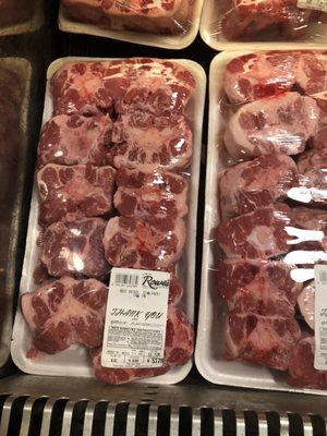 Oxtail prices. Pretty high.