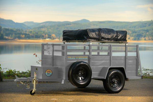 Adventure Trailer & Utility Trailer in One! The Seeker our upgraded model with all the features