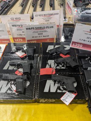 Guns for sale at Shoot Straight, West Palm Beach