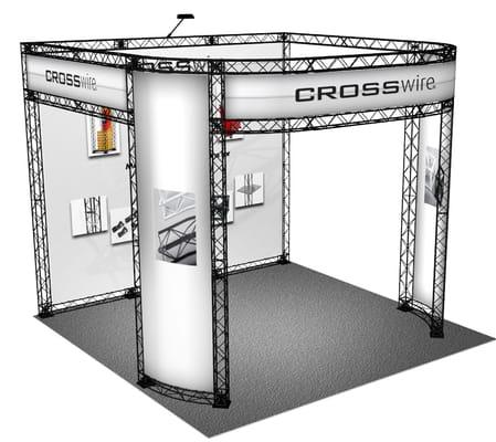 Crosswire 10x10 display