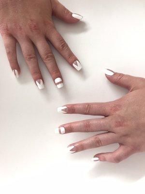 Gel x nail extensions