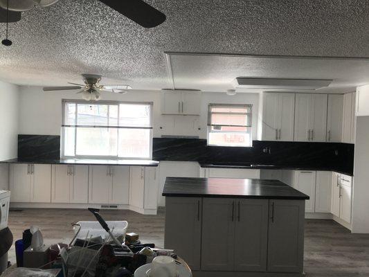 Newly renovated kitchen