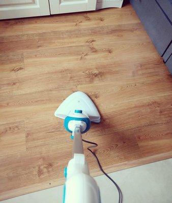 Steam cleaning for floors