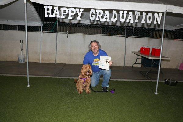 Yoooo Hooo!!! Congrats Bella Rose on graduating Good Dog 101! Class 2020.