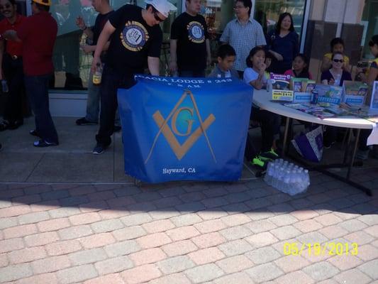 Acacia Illuminati was represented for some reason.  There was also an Islam-spreading booth for some reason. SMH.