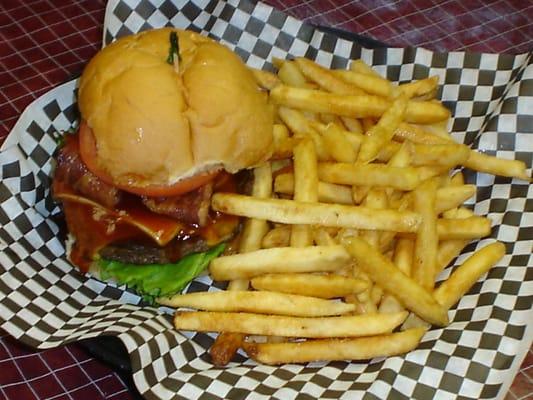 BBQ Whiskey Burger