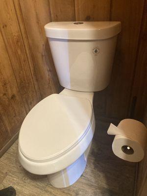 New toilet install