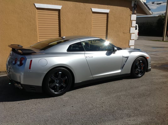 Nice day for a car wash and wax!!