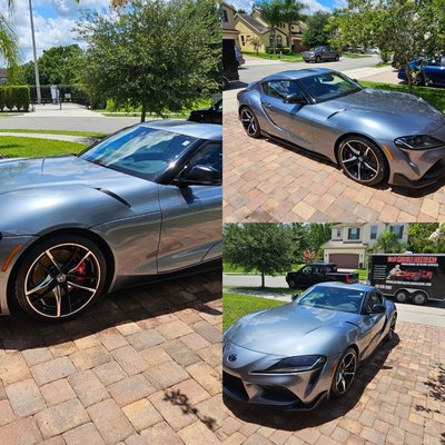 I just put a 5yr Ceramic Coating on this Supra and it looks Amazing.