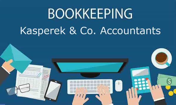 We offer Bookkeeping Services.