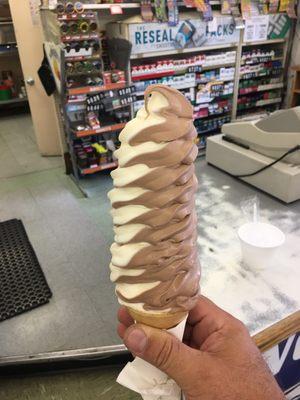 Large Soft Serve!