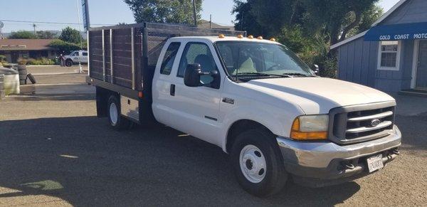 2001 Ford F-350 Supercab Flatbed 7.3L Turbo Diesel 105k Miles $13995