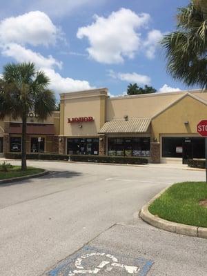 Storefront located in the Heritage Hills shopping plaza.