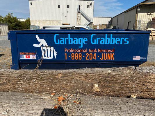 Garbage Grabbers roll off dumpsters