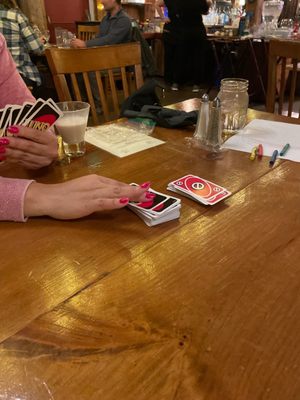 Playing Uno