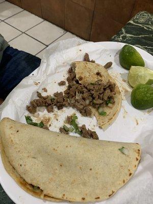 Tacos de asada