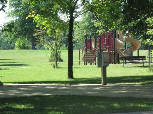 Playground in the RV part of the campsite.