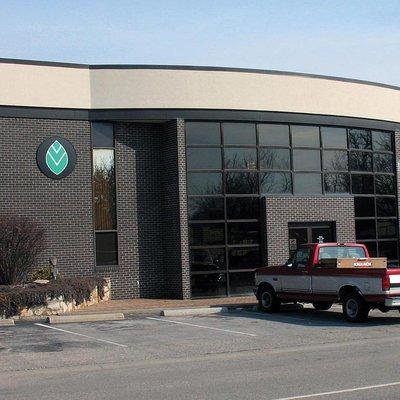 The Security Bank of Kansas City branch at 7001 N Oak Trafficway in Kansas City, MO.