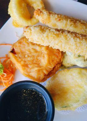 Chicken and Veg tempura