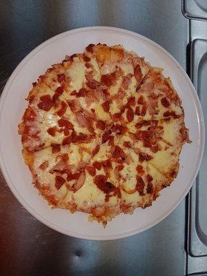 Pizza de Chorizo y Jamon