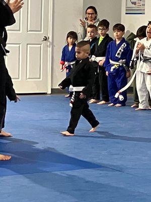 Judah Maccabee - Getting Grey & White Belt (01-23-23)