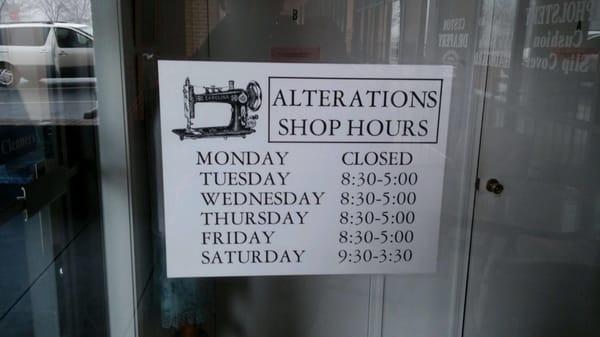 Store hours