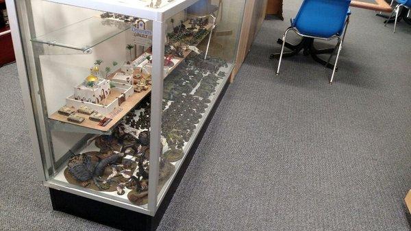 Our ever-evolving display case