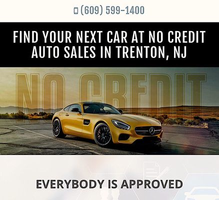 No Credit Auto Sales