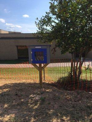 Little Free Library At Hughes