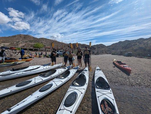 Kayak Beach with Kayak Lake Mead