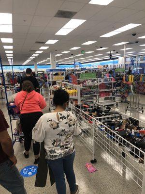 Longest lines in South Florida never fails.