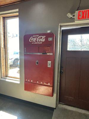 Vintage coke machine